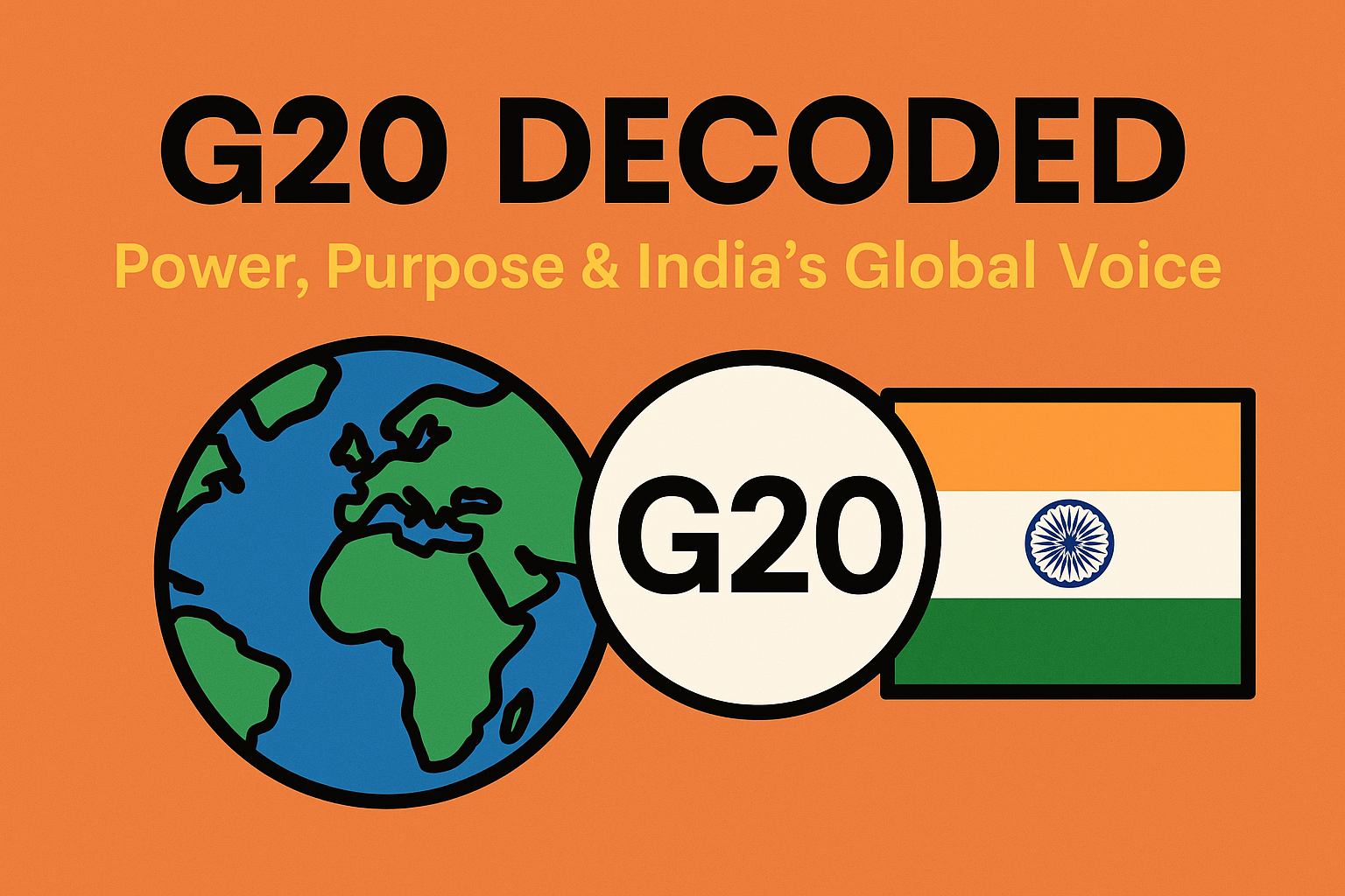 G20 Decoded: Power, Purpose & India's Global Voice