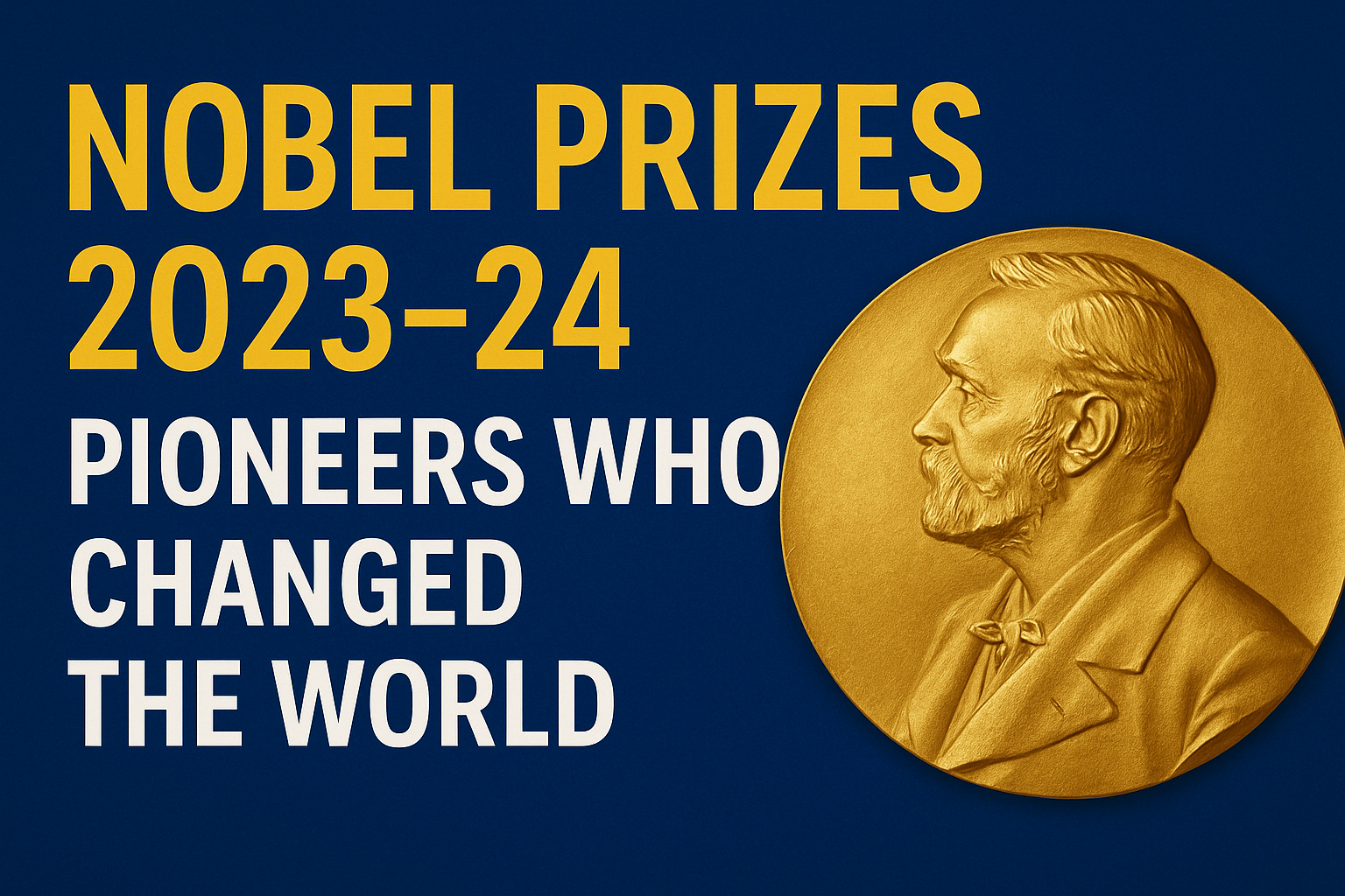 Nobel Prizes 2023-24: Pioneers Who Changed the World