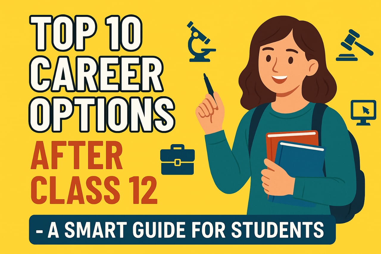 Top 10 Career Options After Class 12!